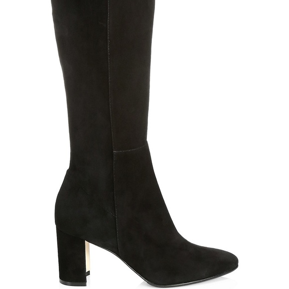 BNIB Manolo Blahnik Tall Knee Pita Suede Leather Boots - Picture 12 of 16